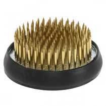 daiktų Ežiukas, Kenzan, Ikebana, sidabrinis metalinis išdėstymo pagrindas, apvalus Ø5cm