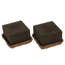daiktų Gėlių putplastis 1/2 plytos OASIS® Renewal® Biolit® 12 cm 2 vnt.