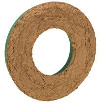 daiktų Gėlių putplasčio vainikas, šlapias gėlių putplastis ant kartono, Ø30cm, 2 vnt.