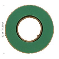 daiktų Gėlių putplasčio vainikas, šlapias gėlių putplastis ant kartono, Ø30cm, 2 vnt.