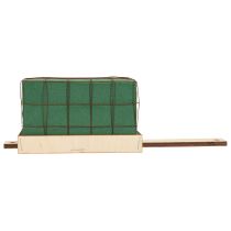 daiktų Gėlių putplasčio plytų pagrindas, medinis Florette Eco 12 × 10 cm