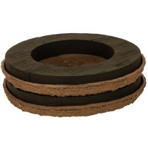 daiktų Gėlių putplasčio žiedas su pagrindu OASIS® Renewal® Floral Foam Biolit® 38 cm 2 vnt.