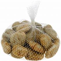 daiktų Upių akmenukai natūralus kremas 3-5cm 1kg