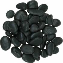 daiktų Upės akmenukai Natural Black 2-3cm 1kg