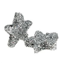 daiktų Star Glitter 1,5cm sidabro apibarstymui 144vnt