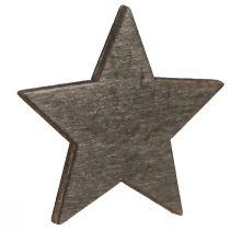 daiktų Žvaigždės išbarstyti medinę dekoraciją Kalėdinė Ø4cm 72 vnt