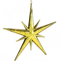 Kalėdinės dekoracijos žvaigždės pakabukas Golden W11,5cm 16vnt