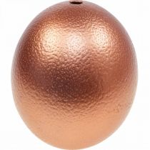 Stručio kiaušinio puošmena išpūsta Velykų puošmena varinė Ø12cm H14cm