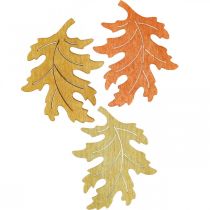 Stalo puošmena rudens rudens lapai išbarstyti dekoravimo lapai 4cm 72psl