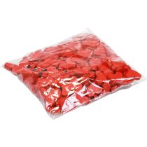 daiktų Taškinė dekoracija širdelių dekoracija medinės širdelės stalo dekoracija raudona 2cm 180 vnt