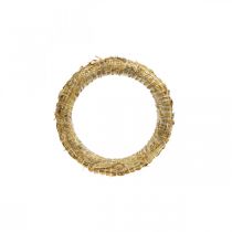 daiktų šiaudų vainikas 20/4cm 10 vnt