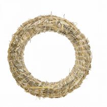 daiktų šiaudų vainikas 35/6cm 10 vnt