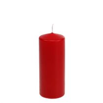 Stulpinė žvakė 150/60 raudona 8vnt