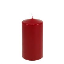 daiktų Stulpinė žvakė 150/80 sena raudona 6vnt