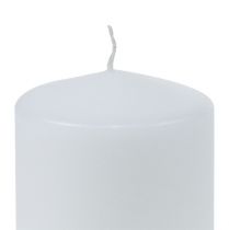 daiktų Stulpinė žvakė 150/80 balta 6 vnt