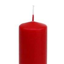 daiktų Stulpinės žvakės raudonos Advento žvakės žvakės raudonos 200/50mm 24vnt