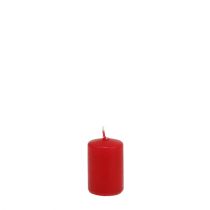 daiktų Stulpinės žvakės raudonos Advento žvakės mažos žvakės 60/40mm 24 vnt
