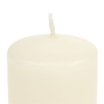 daiktų Stulpinės žvakės kreminės žvakės H70mm Ø50mm 12 vnt