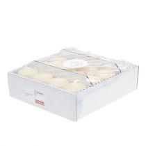 daiktų Stulpinė žvakė 70/60 kreminė 16 vnt