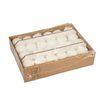 daiktų Stulpinės žvakės baltos Advento žvakės mažos žvakės 60/40mm 24 vnt