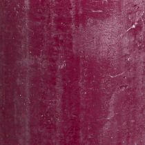 daiktų Stulpinės žvakės vienspalvės Uogų žvakės violetinės 60×80mm 4 vnt