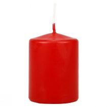 daiktų Stulpinės žvakės raudonos Advento žvakės žvakės raudonos 70/50mm 24vnt
