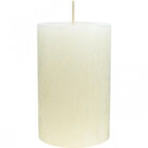 daiktų Stulpinės žvakės Rustic Colored Advento žvakės baltos 70/110mm 4vnt