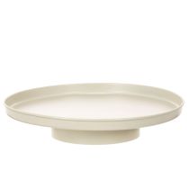 daiktų Dekoratyvinis padėklas 30 cm metalinis lėkštutė augalų dekoravimui