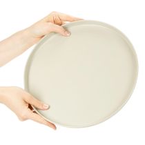 daiktų Dekoratyvinis padėklas 30 cm metalinis lėkštutė augalų dekoravimui