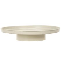 daiktų Dekoratyvinis padėklas 30 cm metalinis lėkštutė augalų dekoravimui