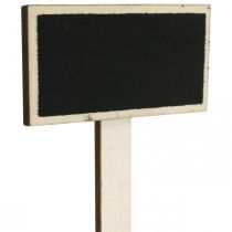Medinė lenta klijuoti, augalo ženklas, lenta grįžimui į mokyklą, stalo puošmena vestuvėms 9×4,5 cm L19,5 cm 12 vnt.