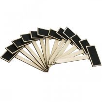 daiktų Mediniai augalų žymekliai, stalo dekoracijos vestuvėms, 12 vnt.