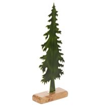 daiktų Dekoratyvinė Kalėdų eglutės figūrėlė su mediniu pagrindu, 36 cm
