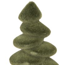 daiktų Kalėdinės eglutės stalo dekoracija, žalia, 16,5 cm, 4 vnt.