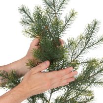 daiktų Dirbtinė dekoratyvinė eglės šaka kūrybinei floristikai, 175 cm