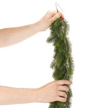 daiktų Dirbtinės eglės girlianda, žalia, šventinei dekoracijai, 180 cm