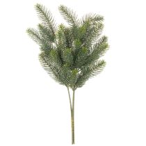 daiktų Dirbtinė eglės šaka, šventinė lango dekoracija, 50 cm, 3 dalys