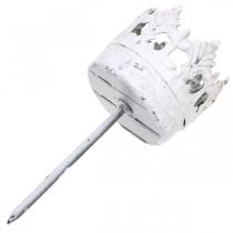 daiktų Metalinis arbatinės žvakidės laikiklis priklijavimui, žvakidės karūnėlė Ø4,5 cm 4 vnt.