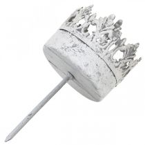 daiktų Metalinis arbatinės žvakės laikiklis, skirtas priklijuoti žvakidės karūnėlę Ø5.5cm 4vnt.