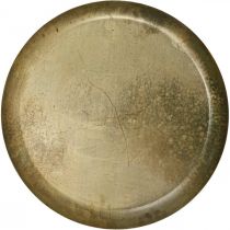 Deco plokštės žalvario išvaizda Metalinės plokštės apdaila Ø40cm