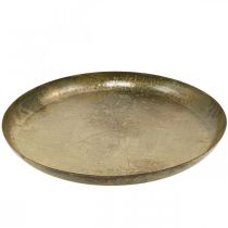 Deco plokštės žalvario išvaizda Metalinės plokštės apdaila Ø40cm