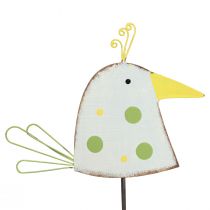 daiktų Stalo dekoravimo spyruoklė, dekoratyvinė paukščio figūrėlė, metalinis paukštis 17cm 2vnt