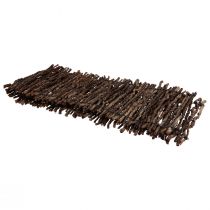 daiktų Stalo takelio medžio dekoratyvinių šakų apdaila natūrali ruda 89×20,5cm
