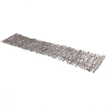 daiktų Stalo takelio medžio dekoratyvinių šakų apdaila natūrali balta 89×20,5cm