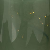 daiktų LED stalinė lempa su gėlių raštu stilingam svetainės apšvietimui, 23 cm