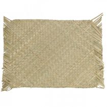 daiktų Stalo kilimėlis jūržolės stačiakampis stalo dekoravimas vandens hiacintas gamta 33 × 48cm