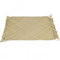 daiktų Stalo kilimėlis jūržolės stačiakampis stalo dekoravimas vandens hiacintas gamta 33 × 48cm