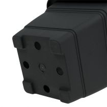 daiktų Puodas "Nora" 23cm x 23cm H18,5cm antracitas 1 vnt.