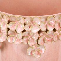daiktų Vazonas Ceramic Pink – Elegantiškas vazonas su gėlių puošmena Ø16cm
