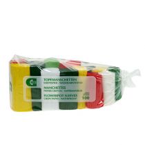 daiktų Puodelio rankovių krepas kaip rinkinys 95/115/135mm 150vnt